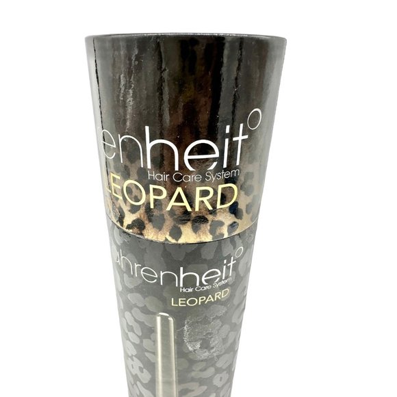 Fahrenheit Curling Wand Leopard Ceramic Barrel Tourmaline NEW open box - Picture 4 of 14